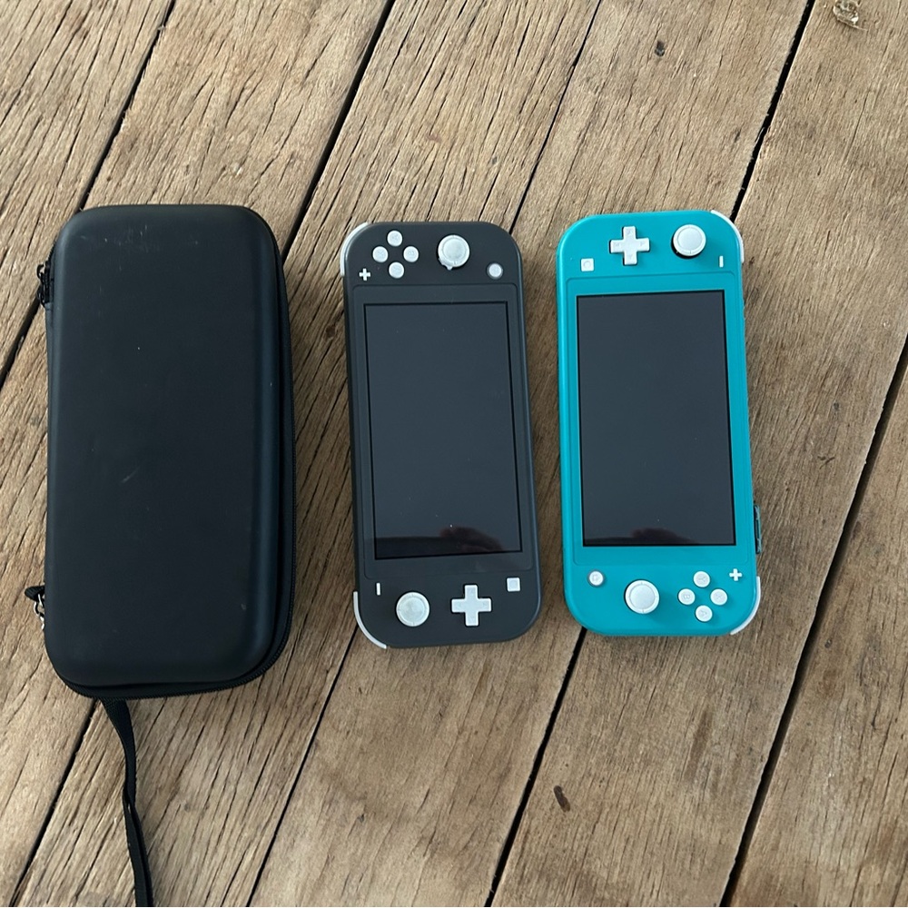 Nintendo Switch Lite Handheld Consoles - Gray & Turquoise